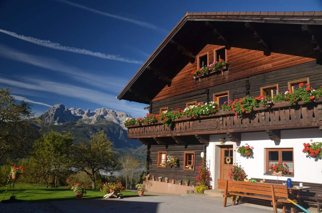 Pferdehof Oberegg Apartment Верфенвенг Екстериор снимка